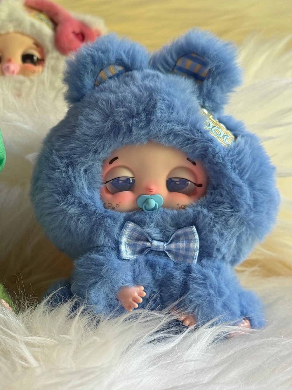 Baby three Sleepy baby doudou lucky delivery
